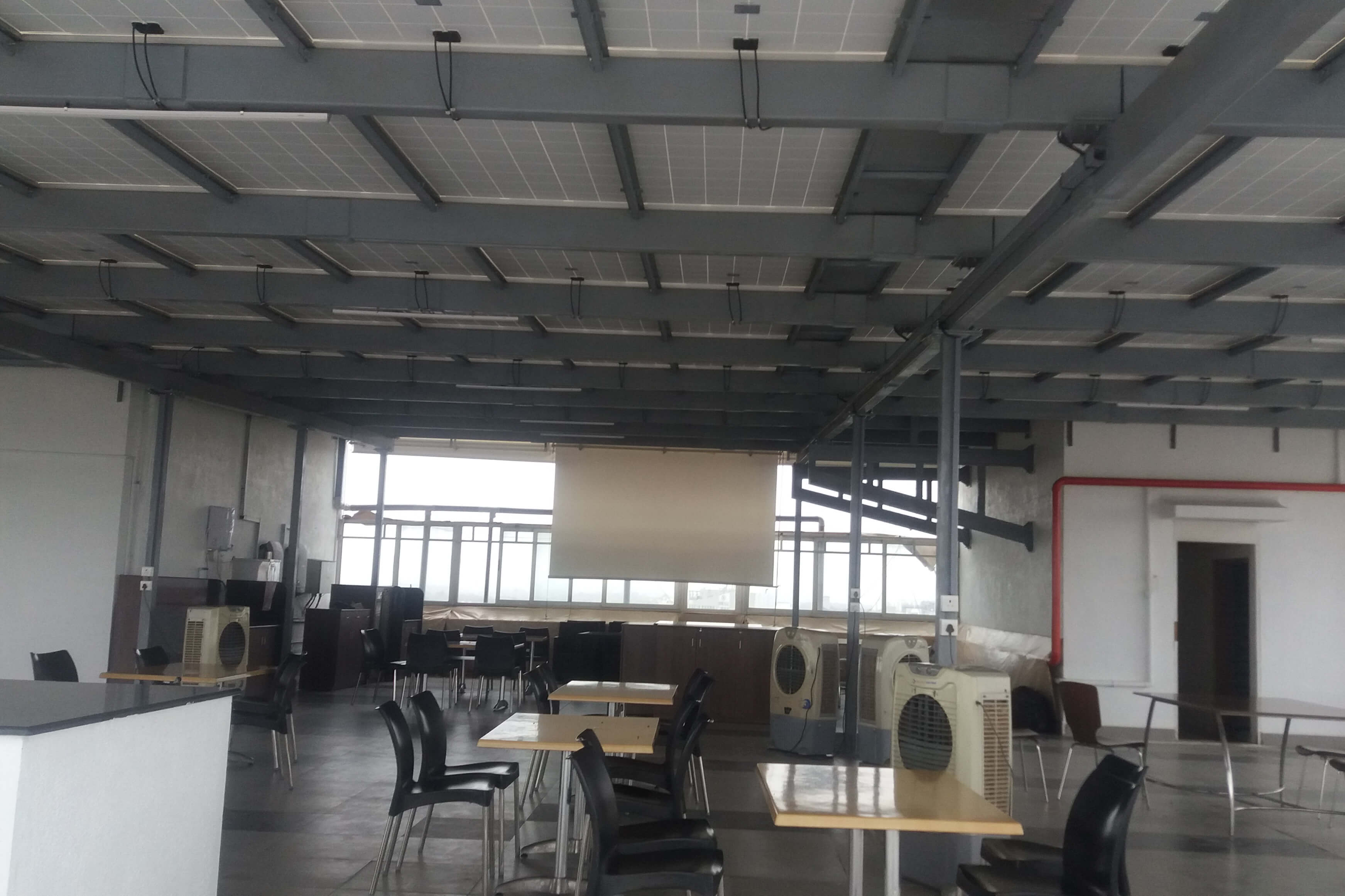 Rooftop space for Cantin/Utility Area